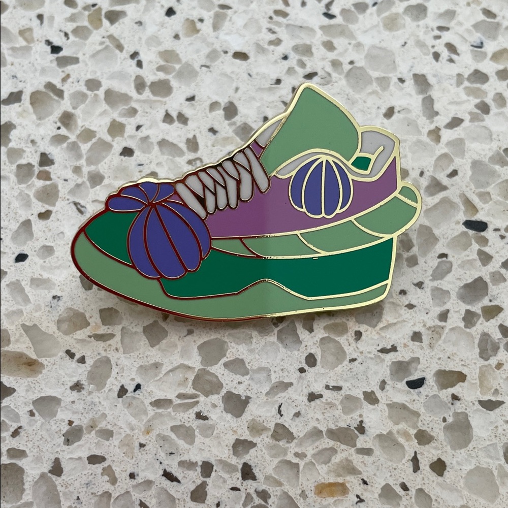 Disney Princess Ariel Sneaker Enamel Pin